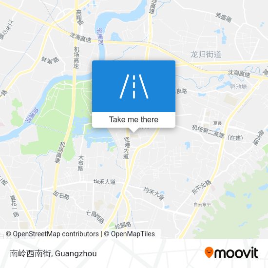 南岭西南街 map