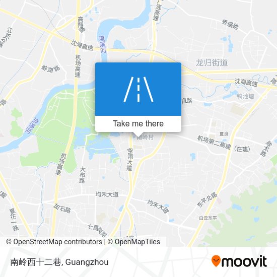 南岭西十二巷 map