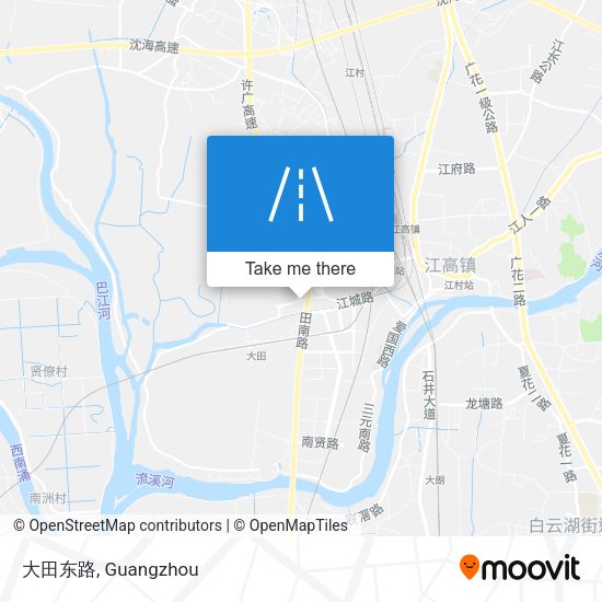 大田东路 map
