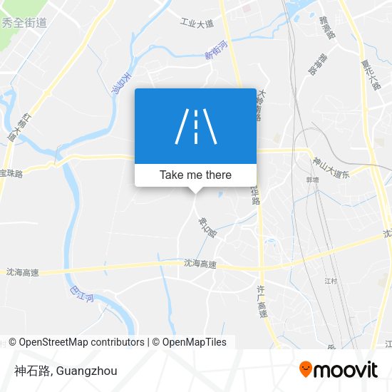 神石路 map
