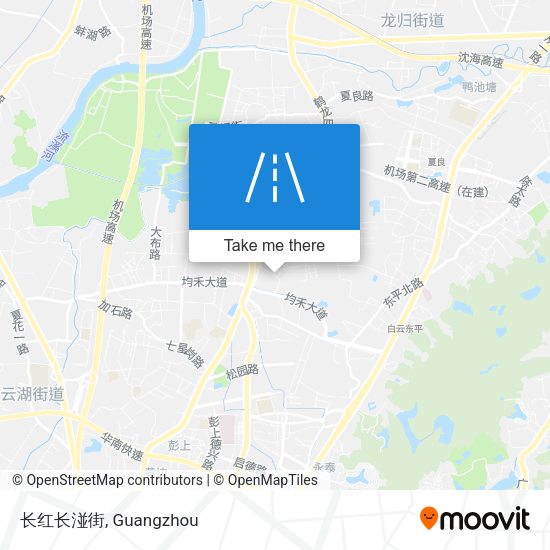 长红长湴街 map