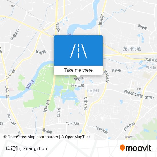碑记街 map