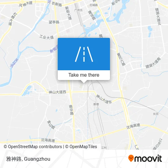 雅神路 map
