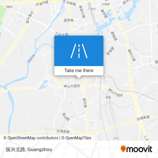 振兴北路 map