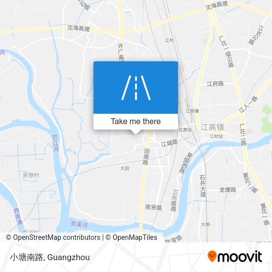 小塘南路 map