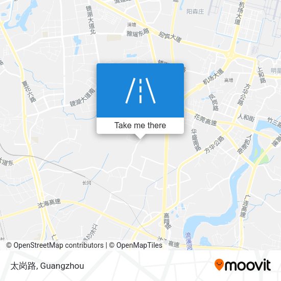 太岗路 map
