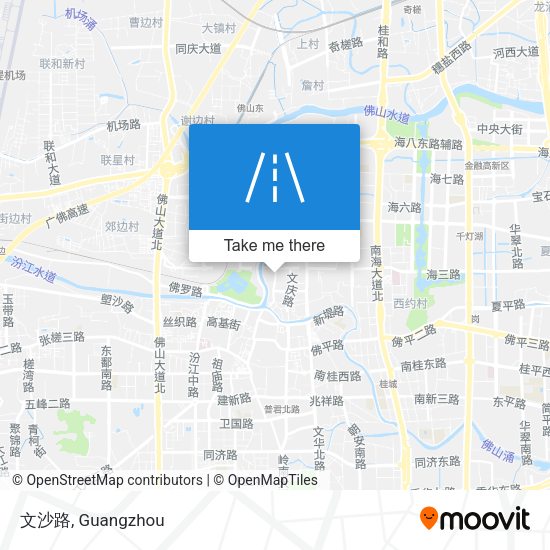 文沙路 map