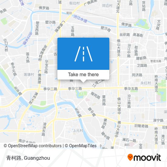 青柯路 map