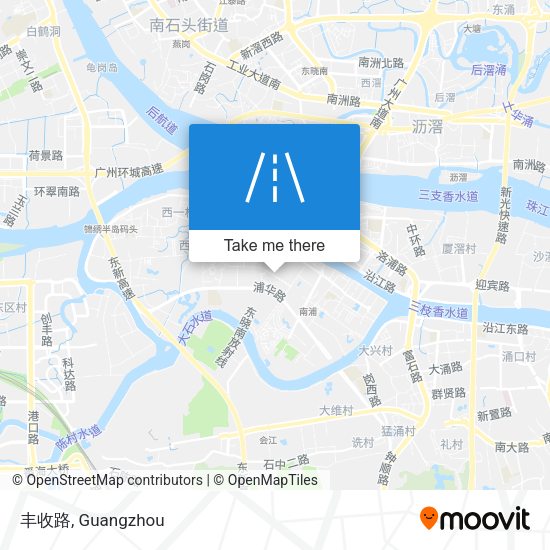 丰收路 map