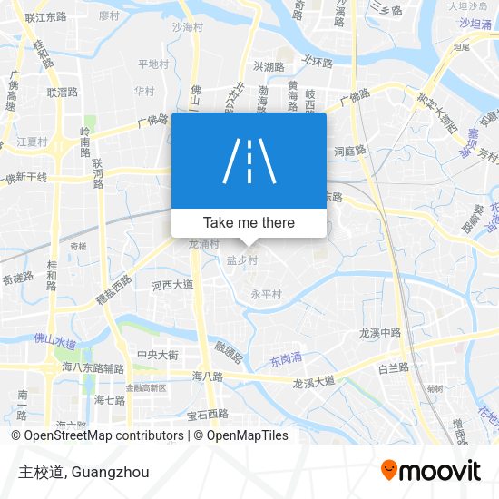 主校道 map