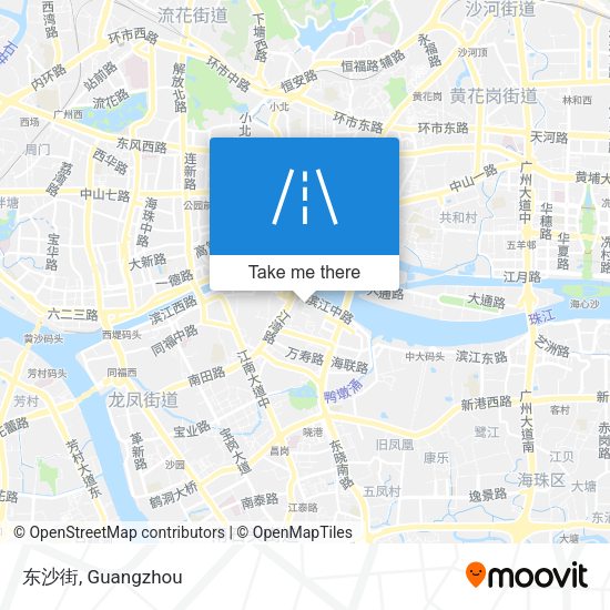 东沙街 map
