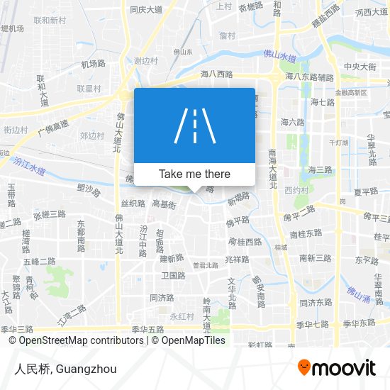 人民桥 map
