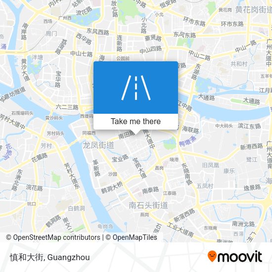 慎和大街 map
