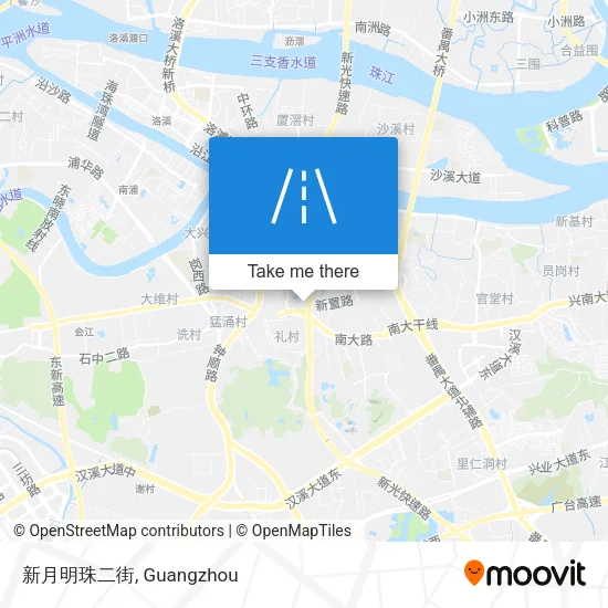 新月明珠二街 map