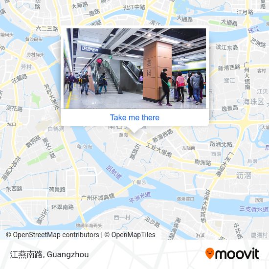 江燕南路 map
