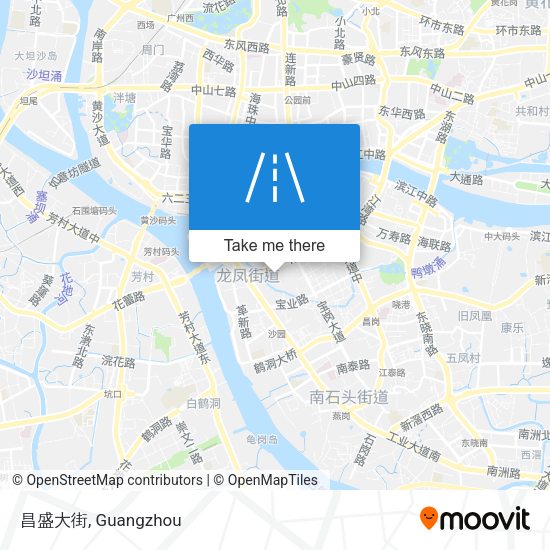 昌盛大街 map