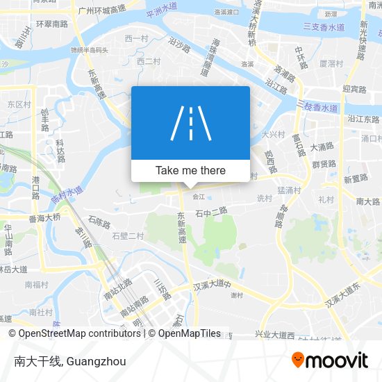 南大干线 map
