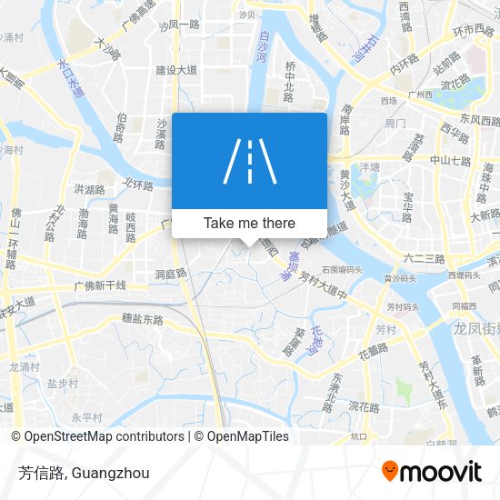 芳信路 map