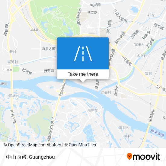 中山西路 map