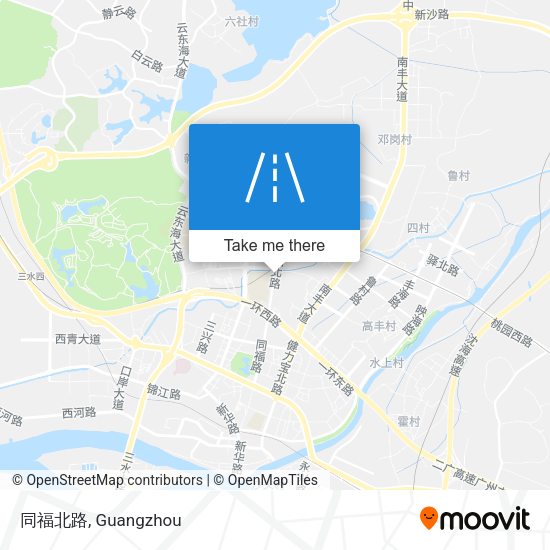 同福北路 map