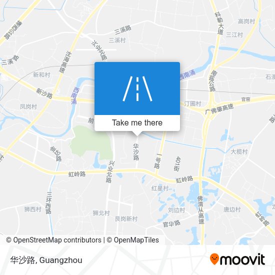 华沙路 map