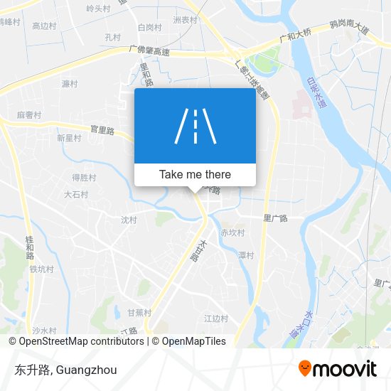东升路 map