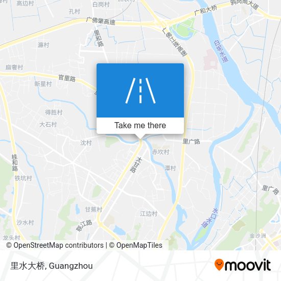 里水大桥 map