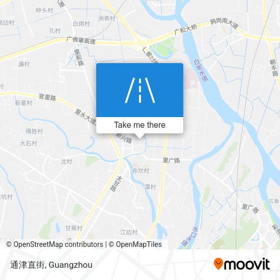 通津直街 map
