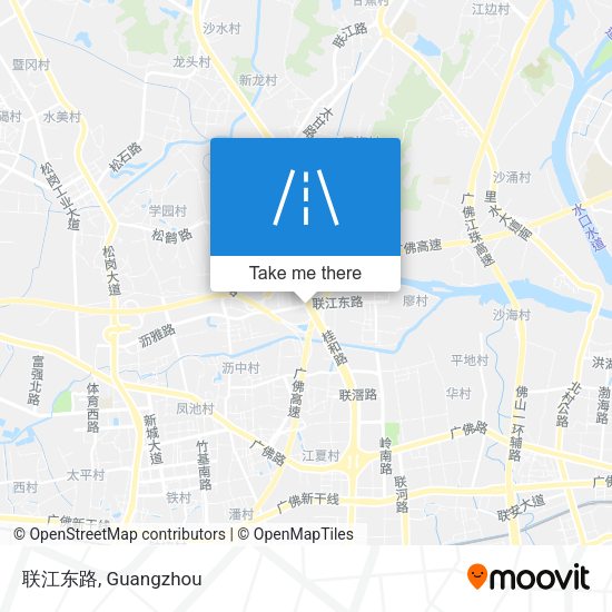 联江东路 map