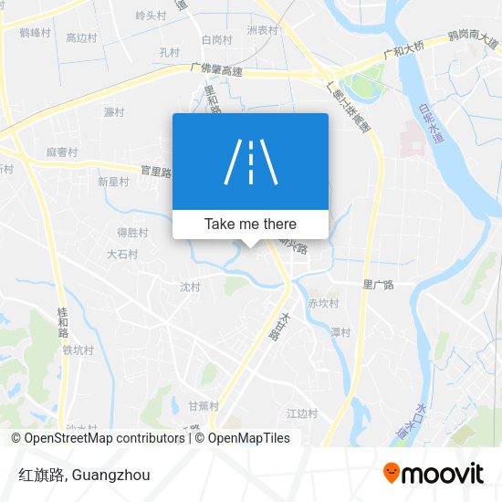 红旗路 map
