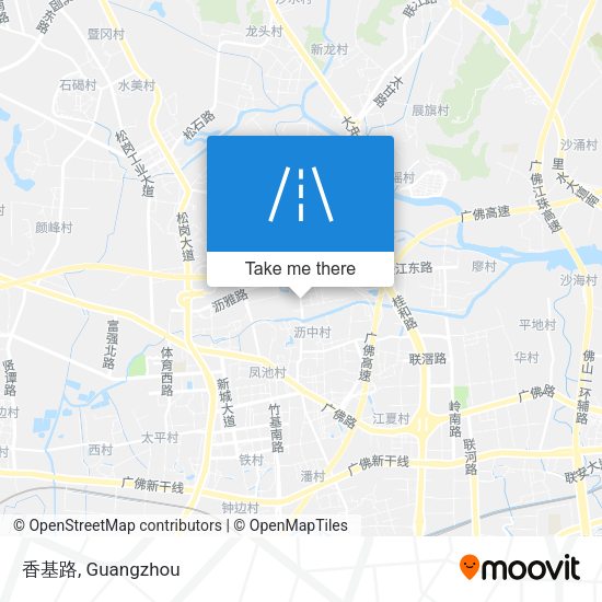 香基路 map