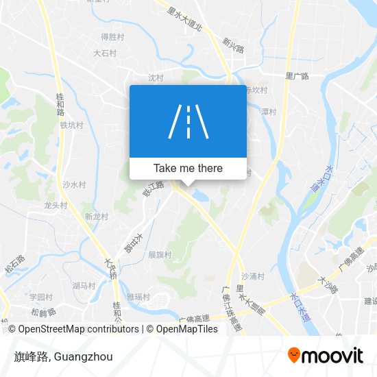 旗峰路 map