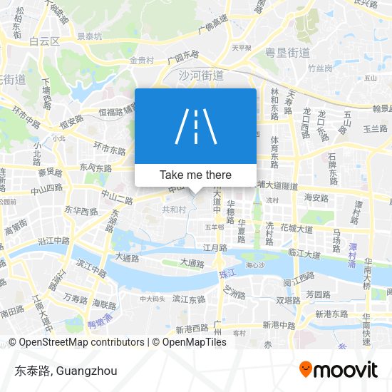 东泰路 map