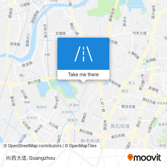 向西大道 map