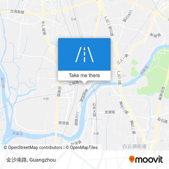 金沙南路 map