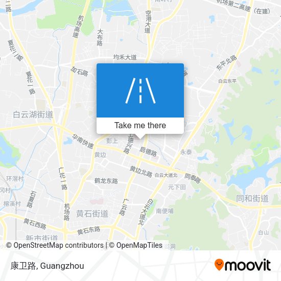 康卫路 map