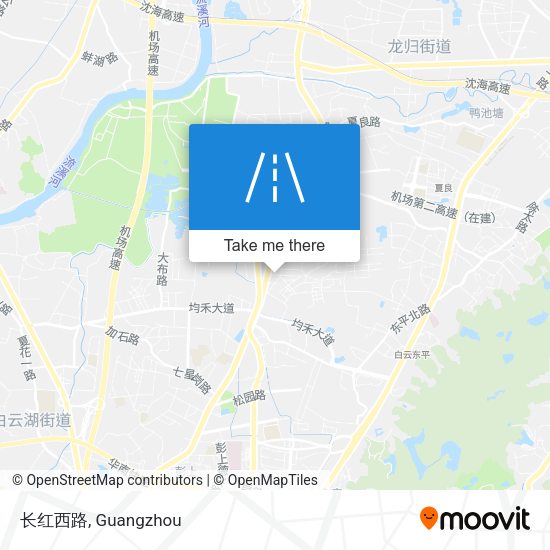 长红西路 map