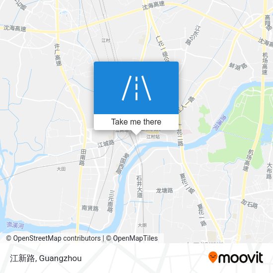 江新路 map