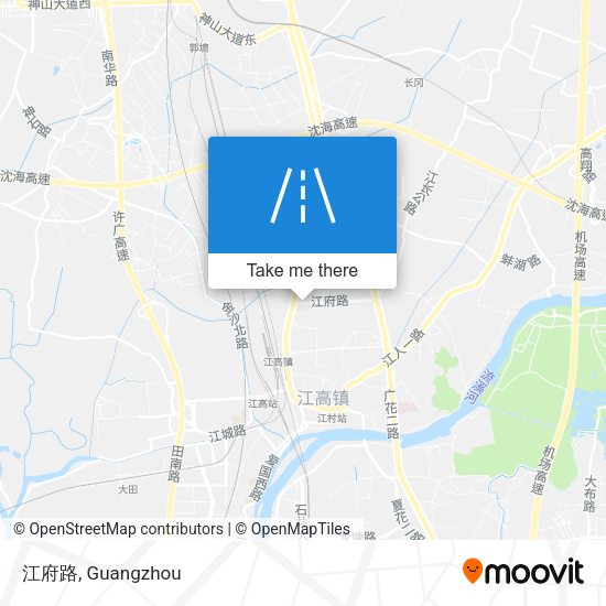 江府路 map
