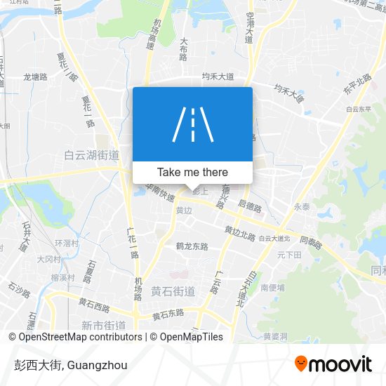 彭西大街 map