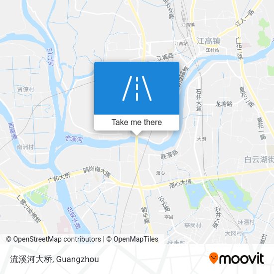 流溪河大桥 map