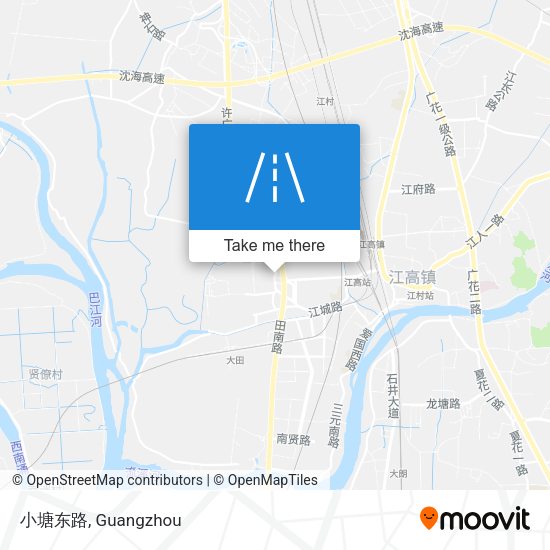 小塘东路 map