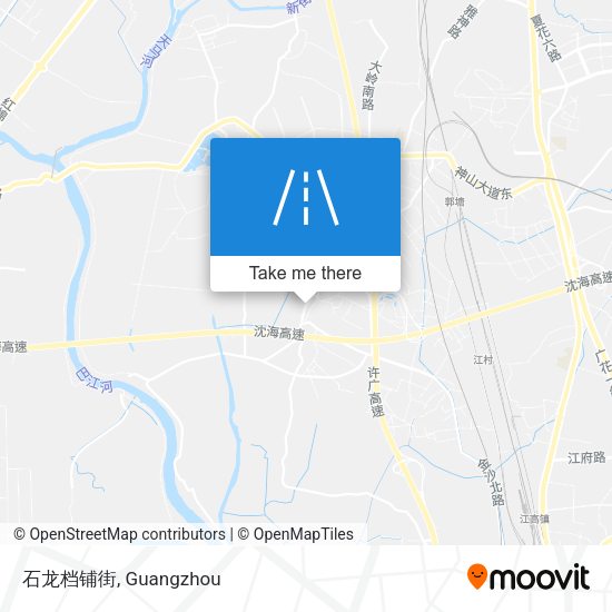 石龙档铺街 map
