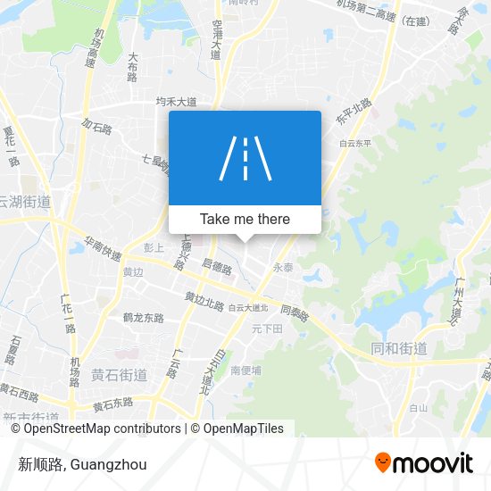 新顺路 map