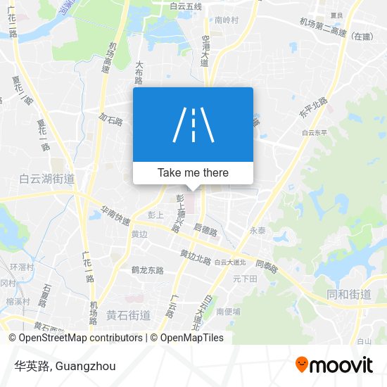华英路 map
