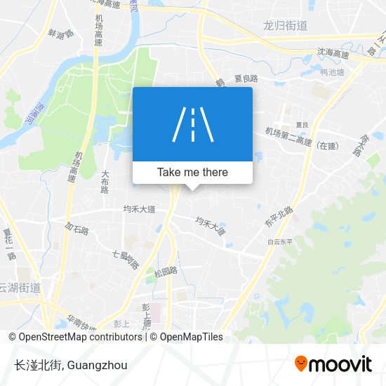 长湴北街 map
