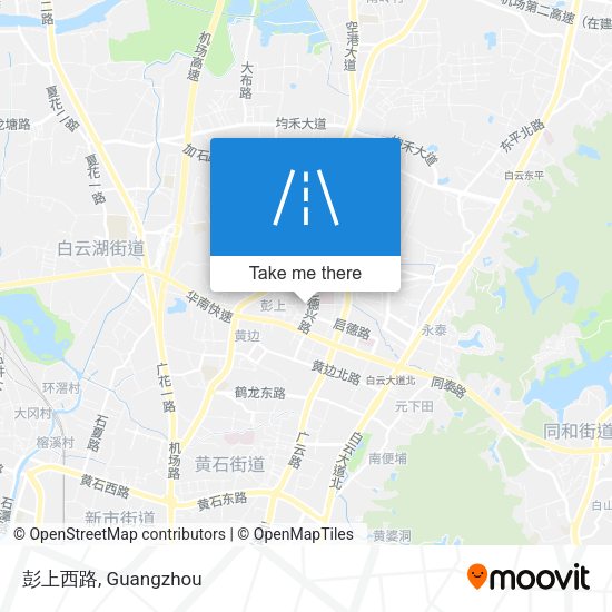 彭上西路 map