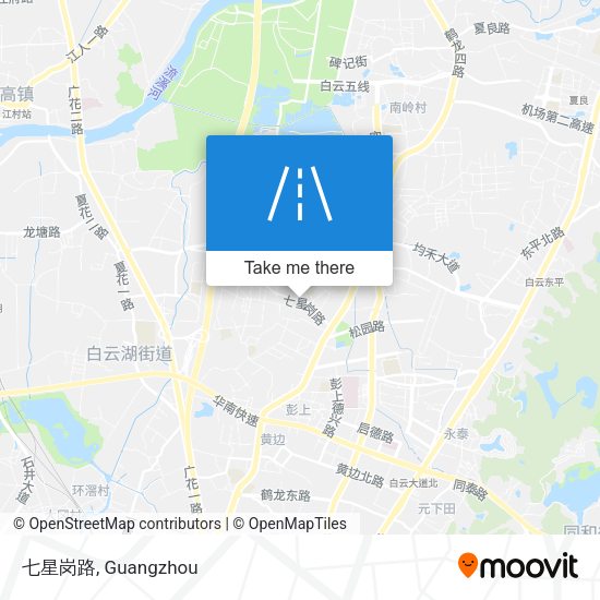 七星岗路 map