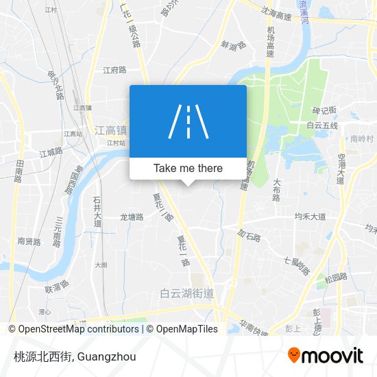 桃源北西街 map