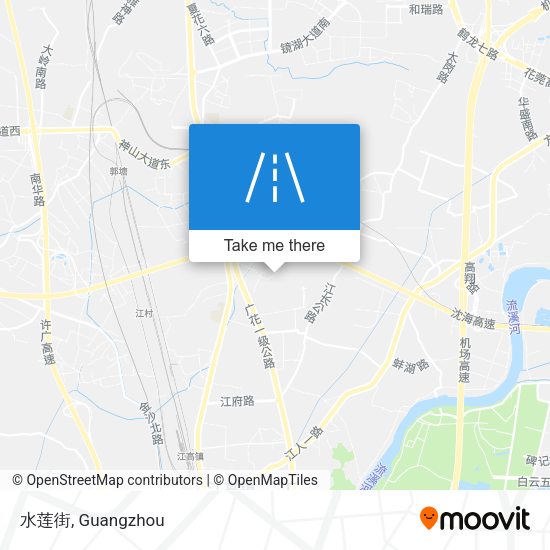 水莲街 map